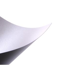 A2 Paper Soft Silver Wedding Pearl 120GSM Double Side 10 Sheets