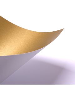 A4 Card Gold Craft and Art 1 Sided Colour 250GSM 25 Sheets