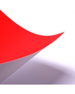 A4 Card Scarlet Red Craft and Art 1 Sided Colour 250GSM 25 Sheets