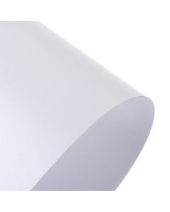 A5 Card Ice White Pearlescent Double Side NEW  10 Sheets