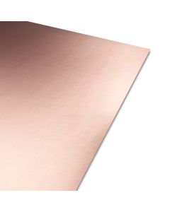 A2 Mirror Card Rose Platinum Reflective 250GSM 1 Sheets