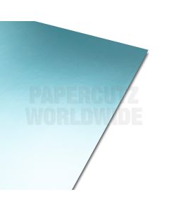 A2 Mirror Card Light Blue Reflective 250GSM 1 Sheets