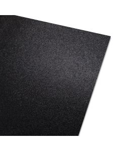 A3 Black Glitter Card 250GSM None Shed - 4 Sheets