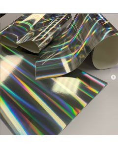 A4 Silver Pillar of Light Holographic Card 250GSM 10 Sheets