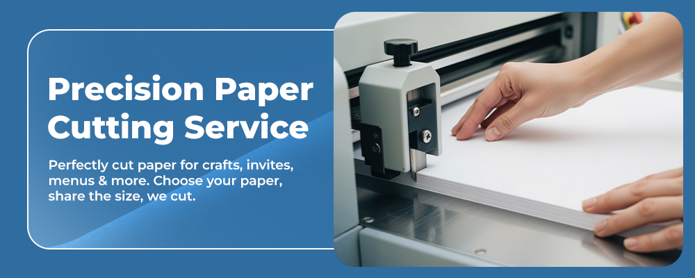 Custom paper cutting service